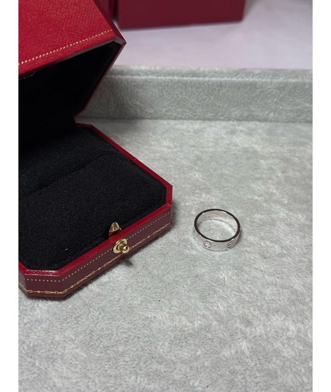 CARTIER Серебряное кольцо из белого золота, фото 7