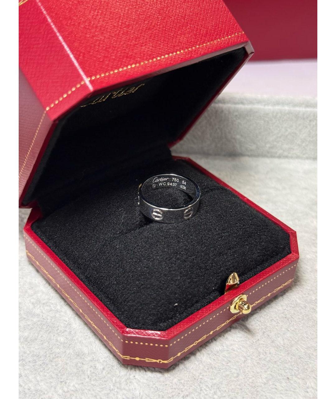 CARTIER Серебряное кольцо из белого золота, фото 3