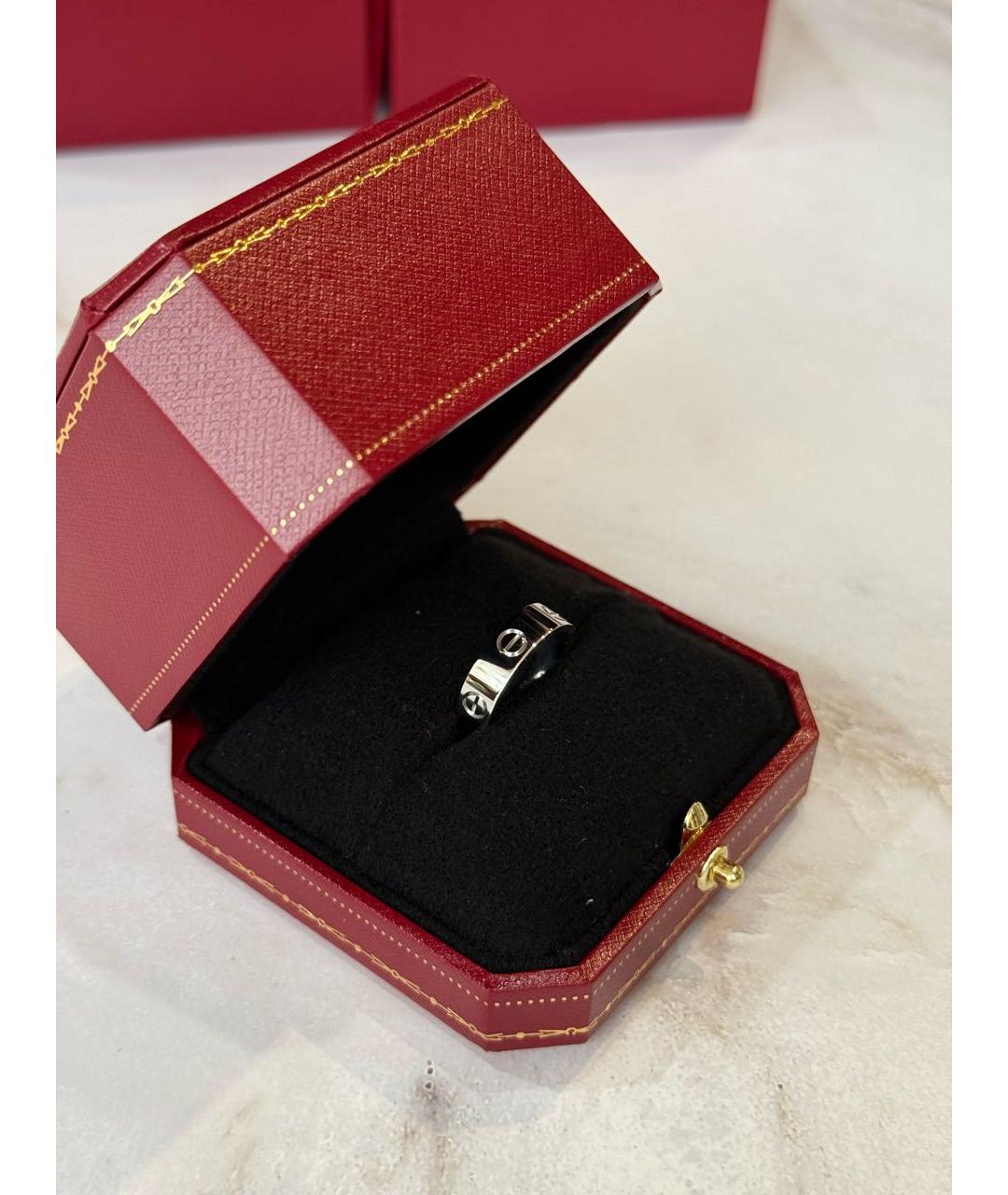 CARTIER Серебряное кольцо из белого золота, фото 5