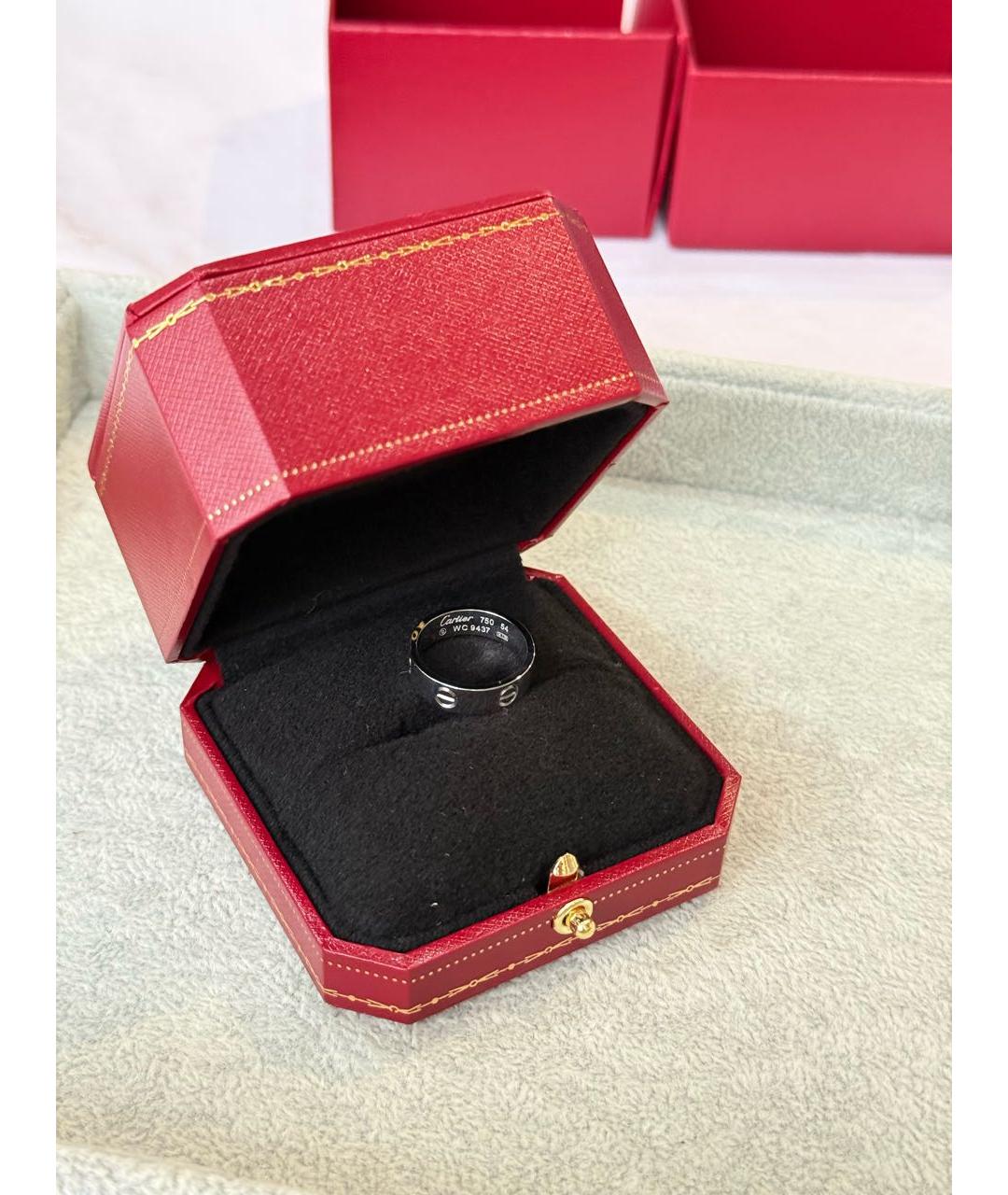 CARTIER Серебряное кольцо из белого золота, фото 6