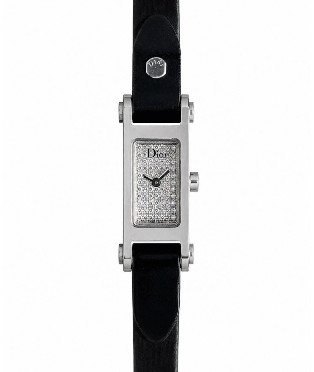 CHRISTIAN DIOR Серебряные металлические часы, фото 1