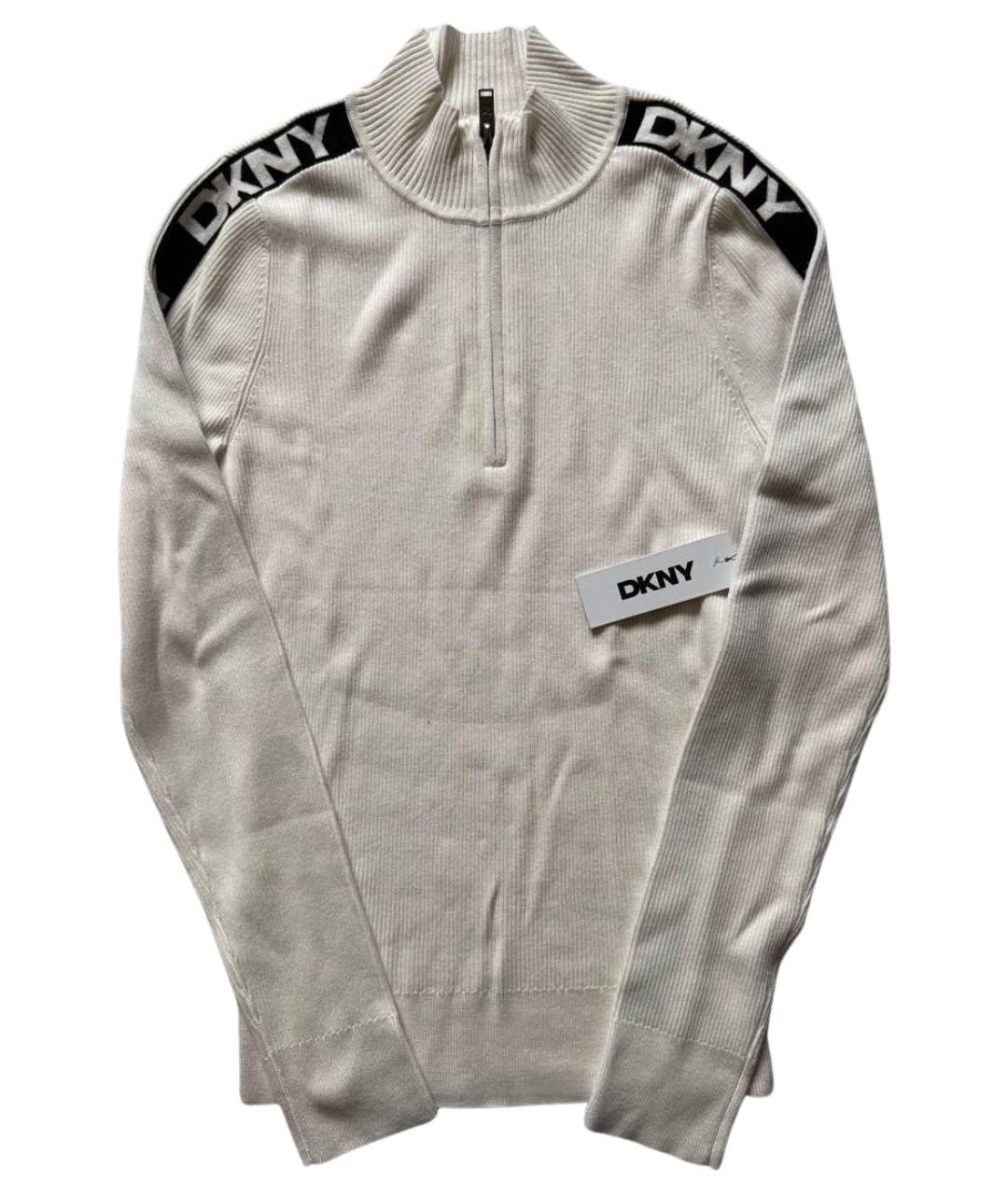 DKNY Белая водолазка, фото 1