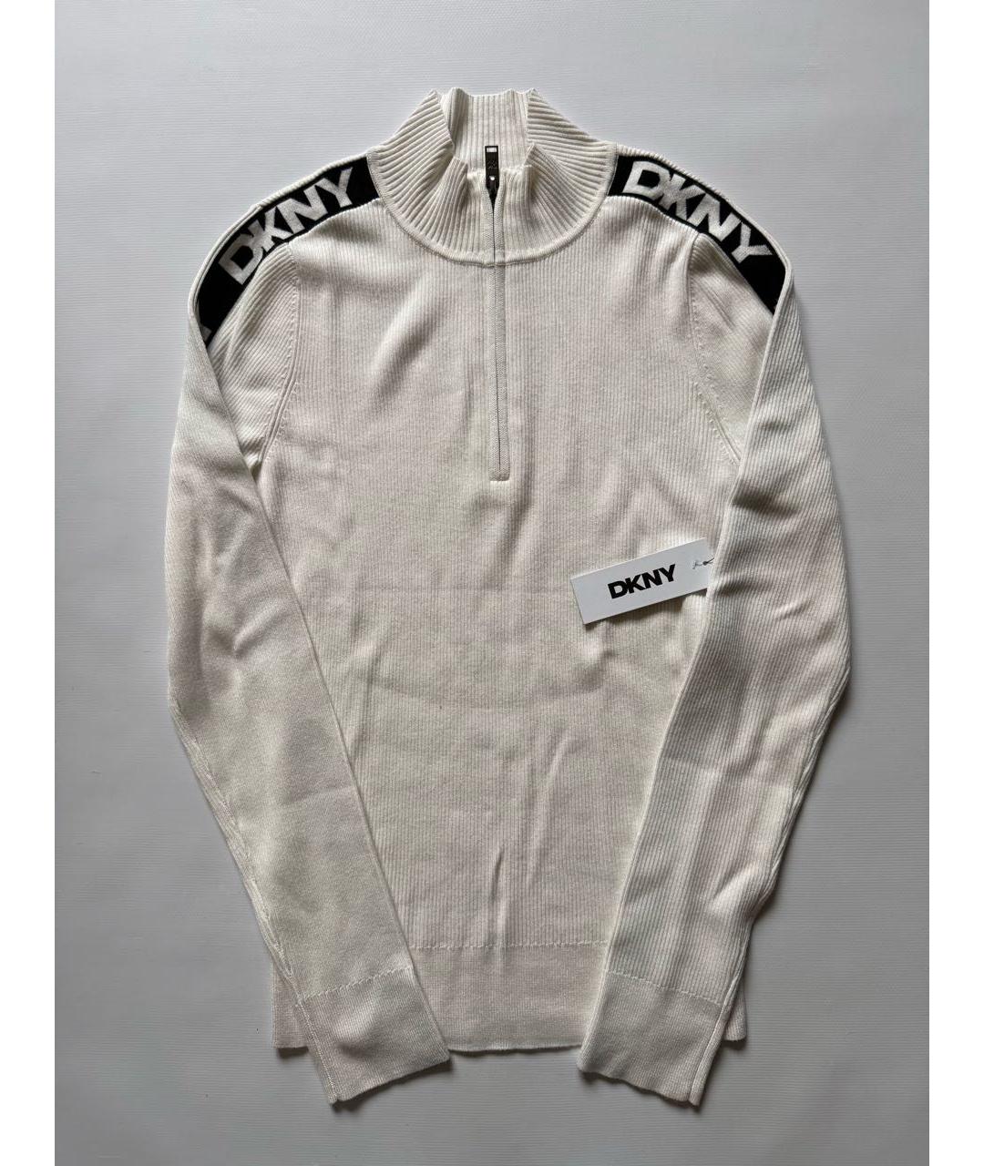 DKNY Белая водолазка, фото 6