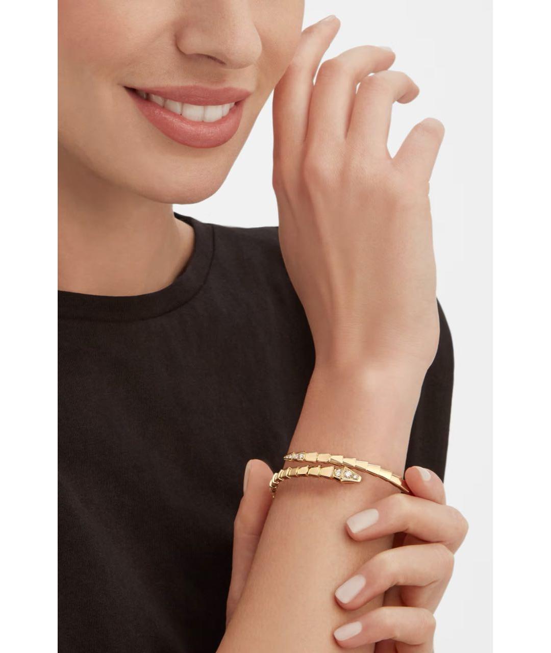 BVLGARI Золотой браслет из желтого золота, фото 3