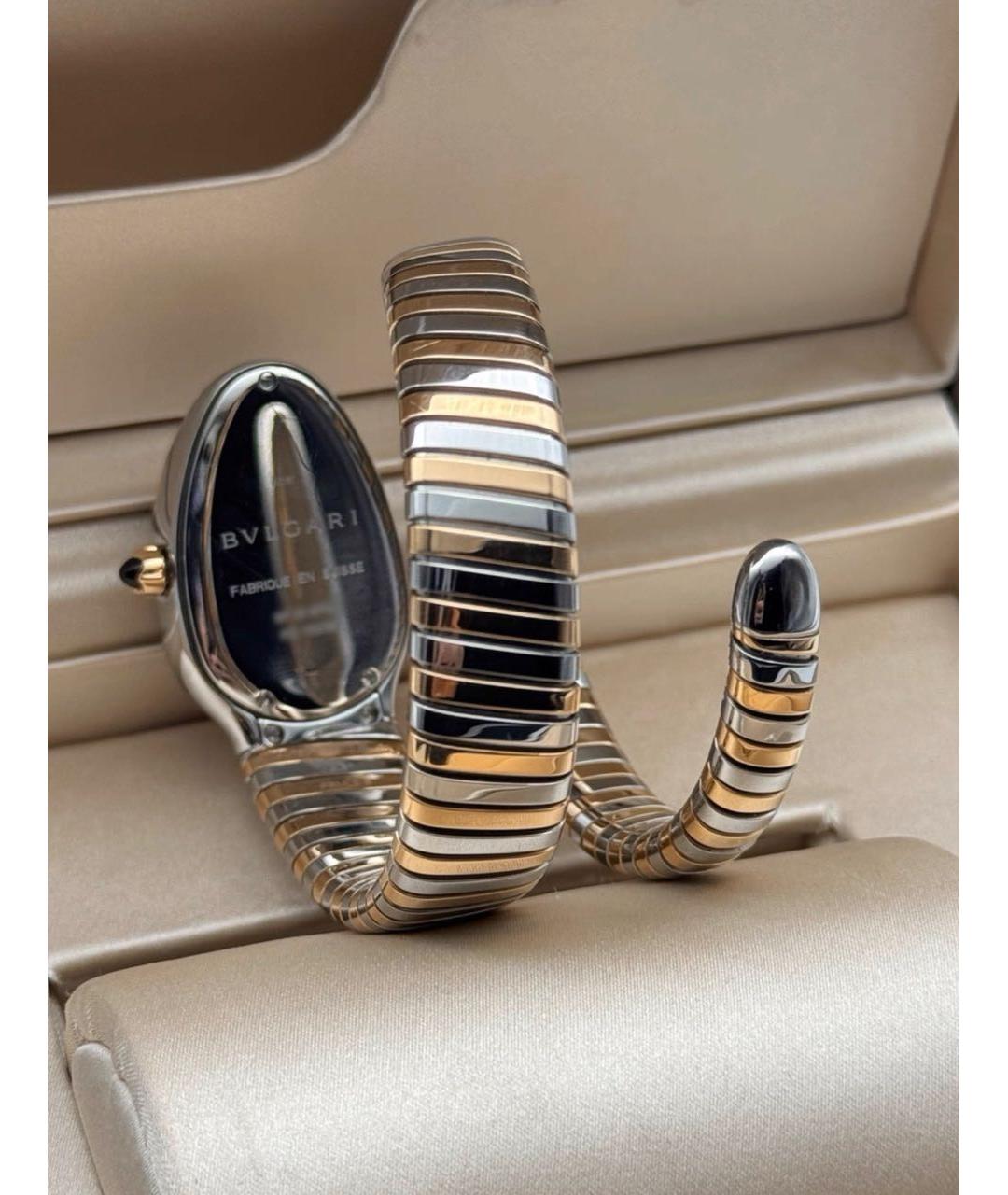 BVLGARI Золотые часы из розового золота, фото 4