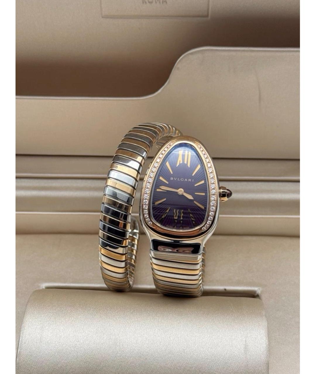 BVLGARI Золотые часы из розового золота, фото 2