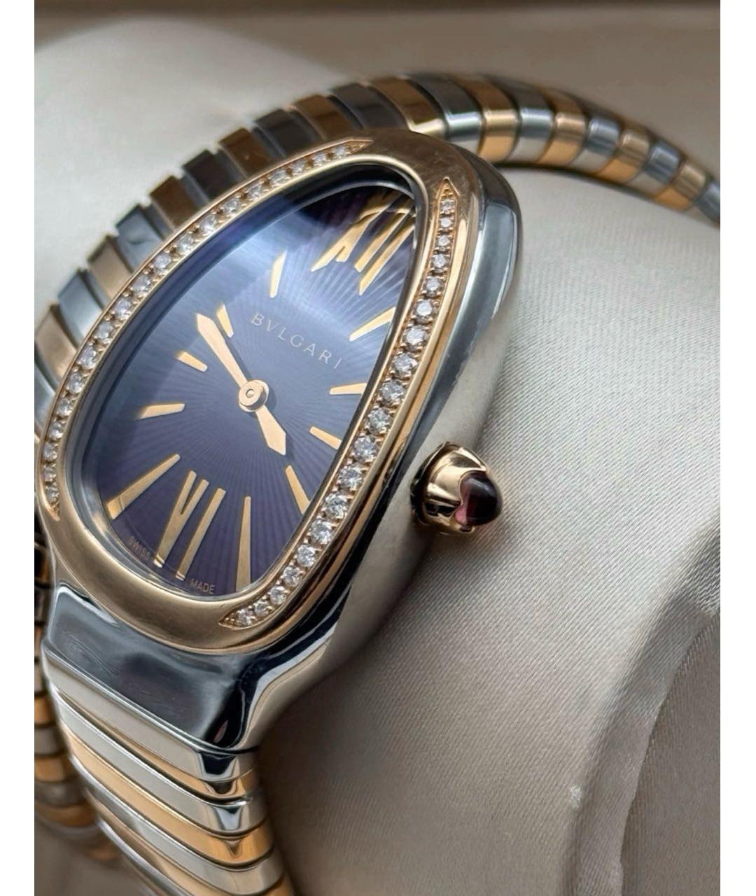 BVLGARI Золотые часы из розового золота, фото 7