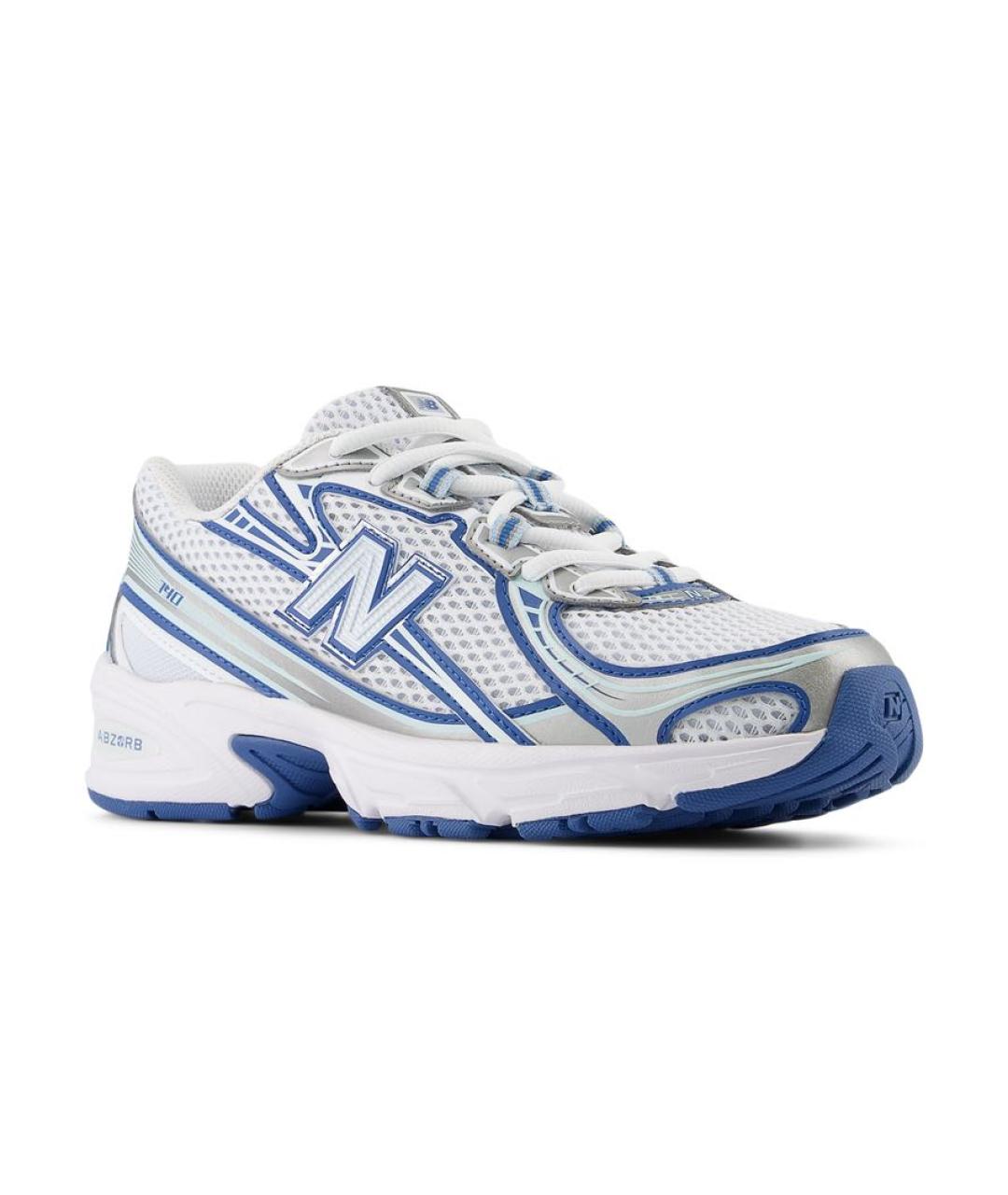 NEW BALANCE Голубые текстильные кроссовки, фото 2