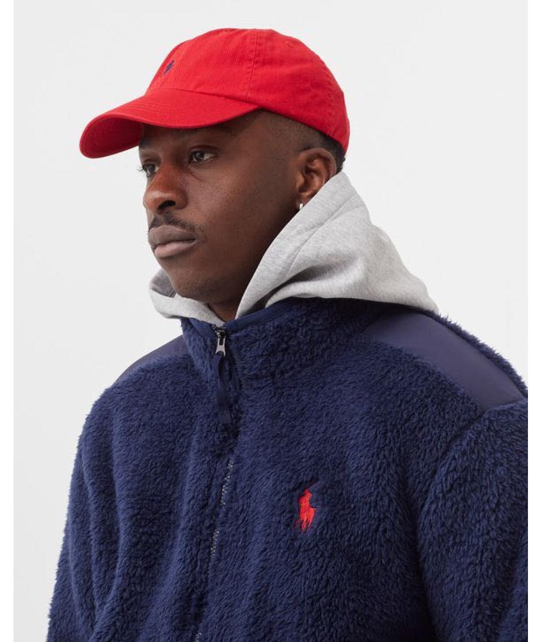 POLO RALPH LAUREN Красная хлопковая кепка, фото 2