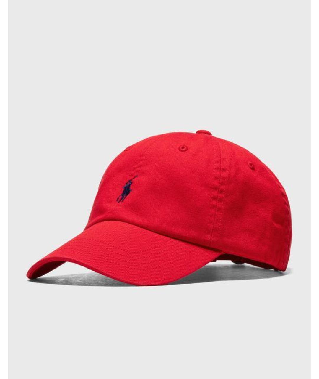 POLO RALPH LAUREN Красная хлопковая кепка, фото 6