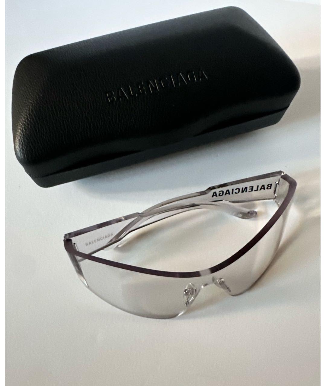 BALENCIAGA Пластиковые солнцезащитные очки, фото 5