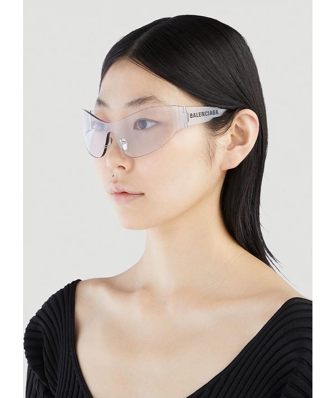 BALENCIAGA Пластиковые солнцезащитные очки, фото 2