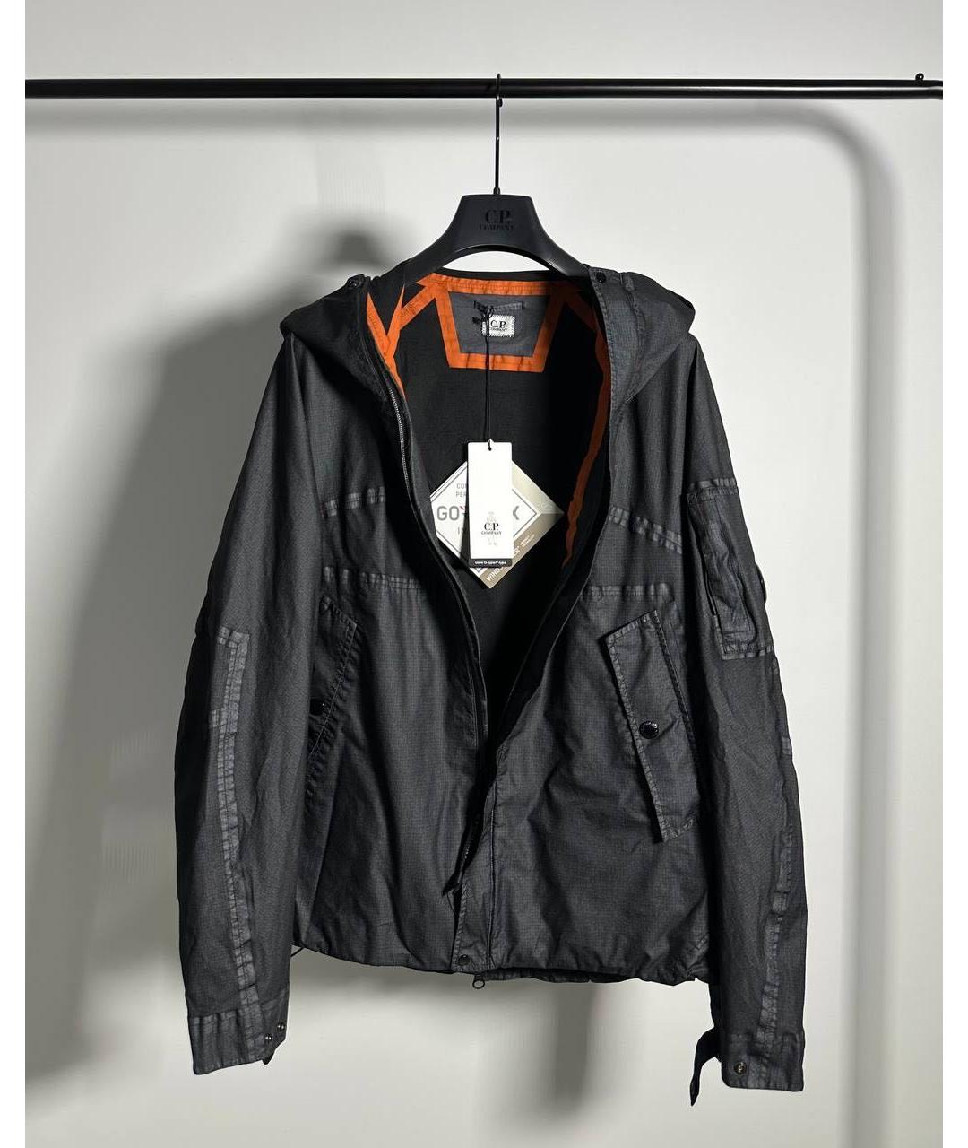 CP COMPANY Черная куртка, фото 2