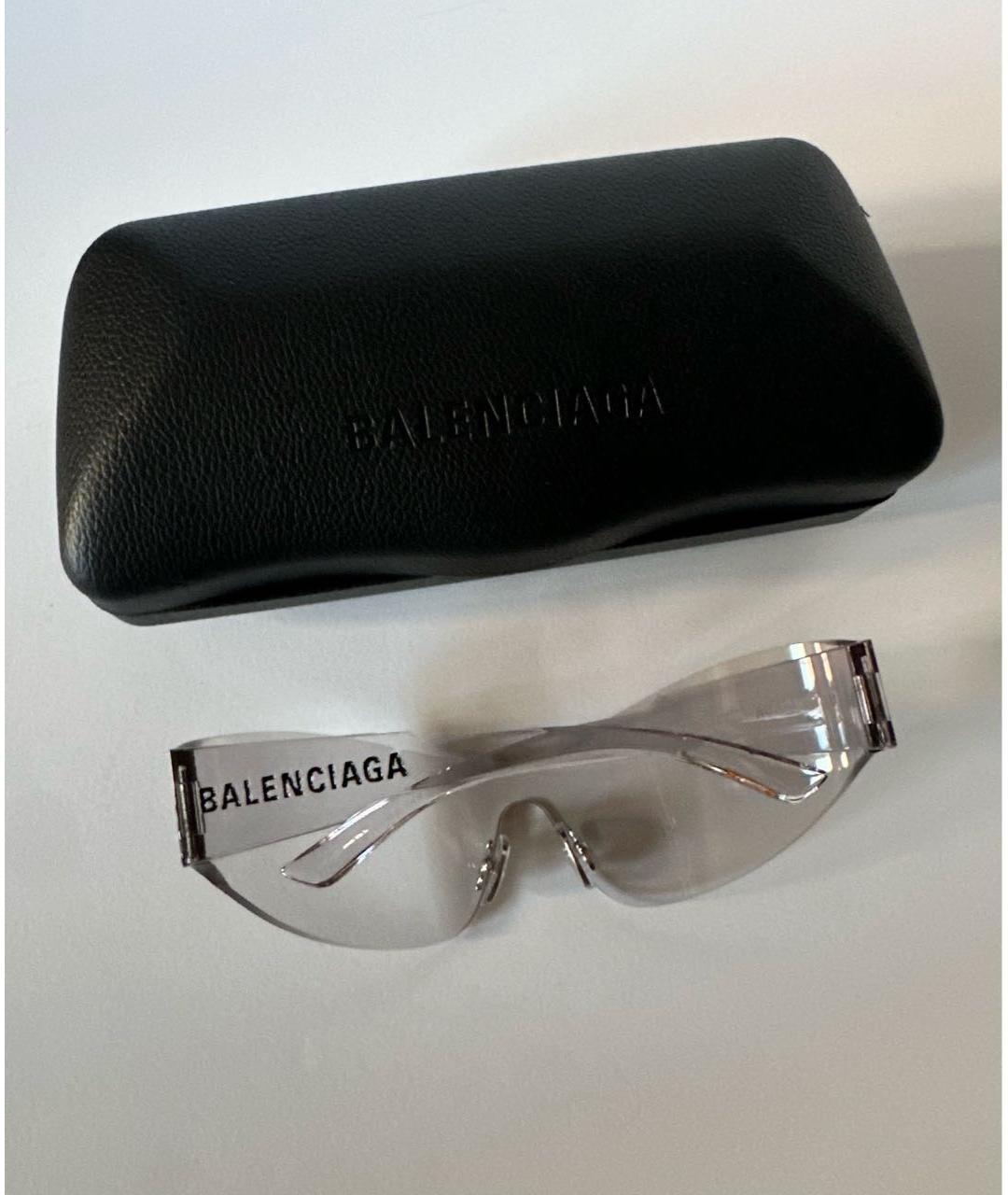 BALENCIAGA Пластиковые солнцезащитные очки, фото 5