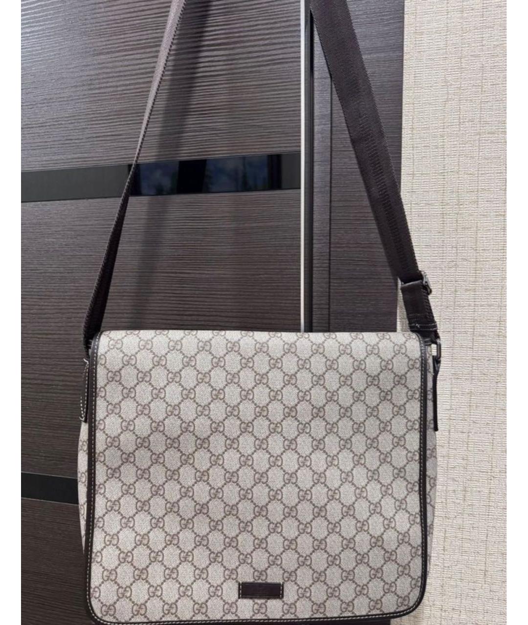 GUCCI Бежевая сумка на плечо, фото 9