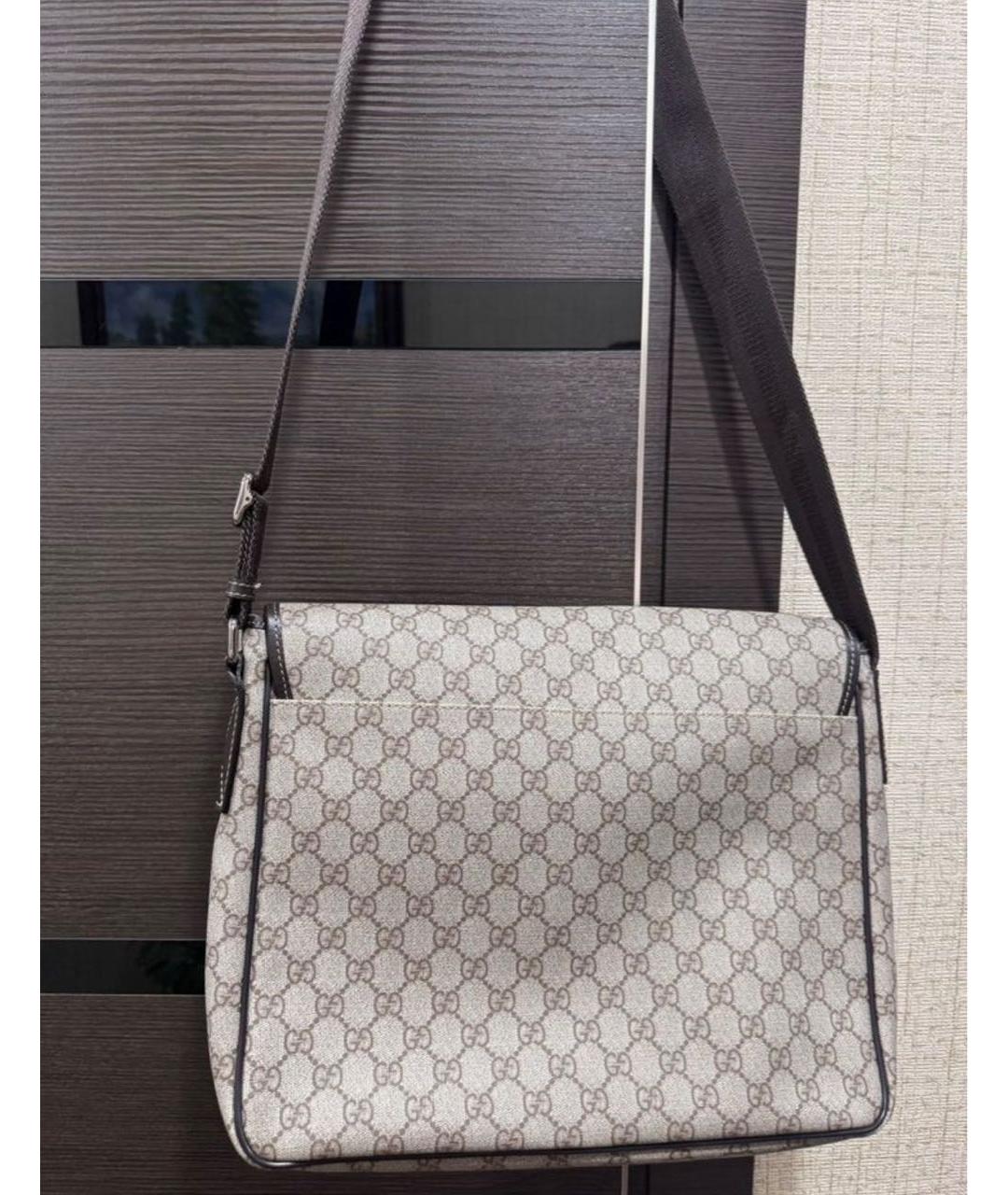GUCCI Бежевая сумка на плечо, фото 3