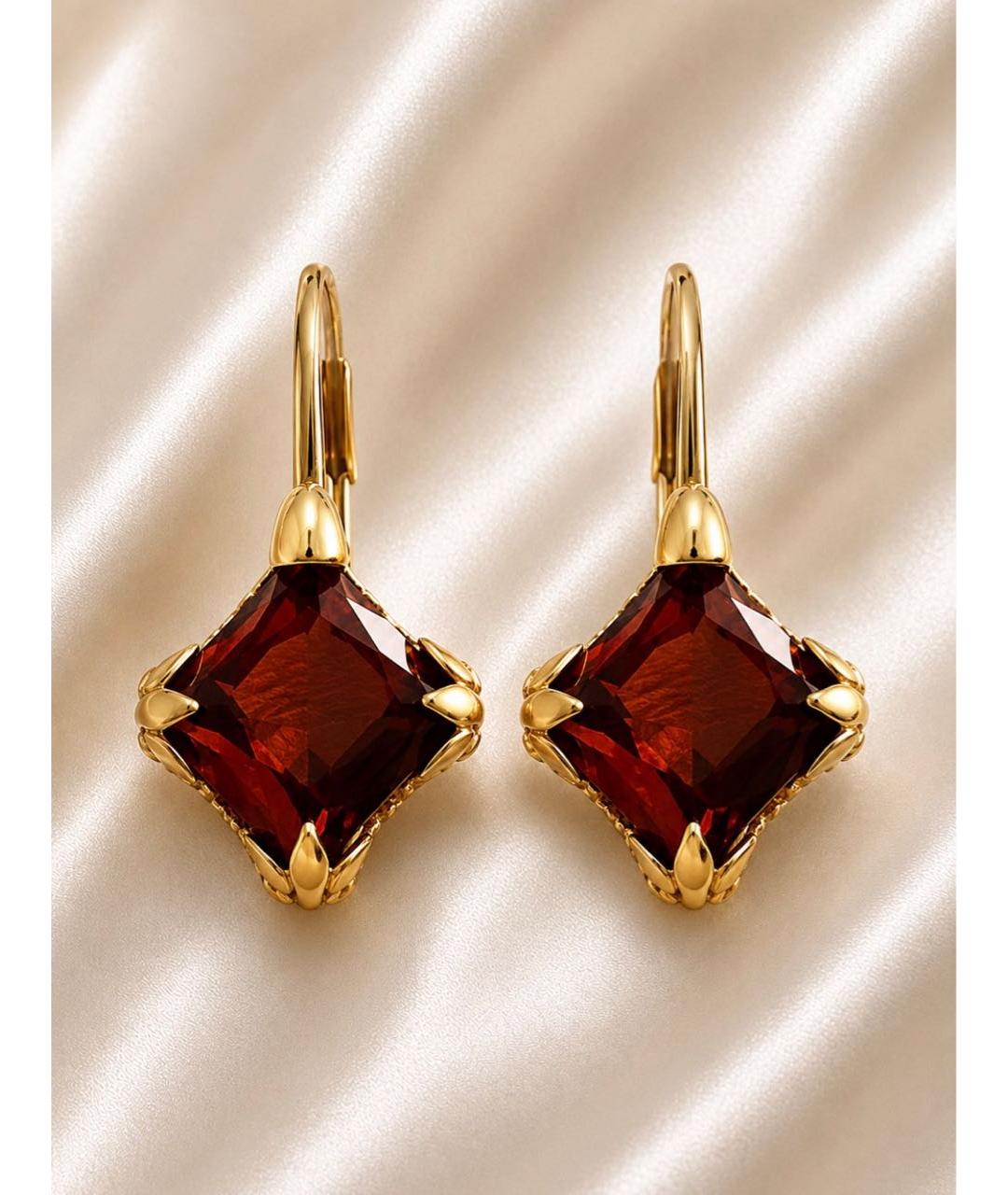 CARRERA Y CARRERA Желтые серьги из желтого золота, фото 6