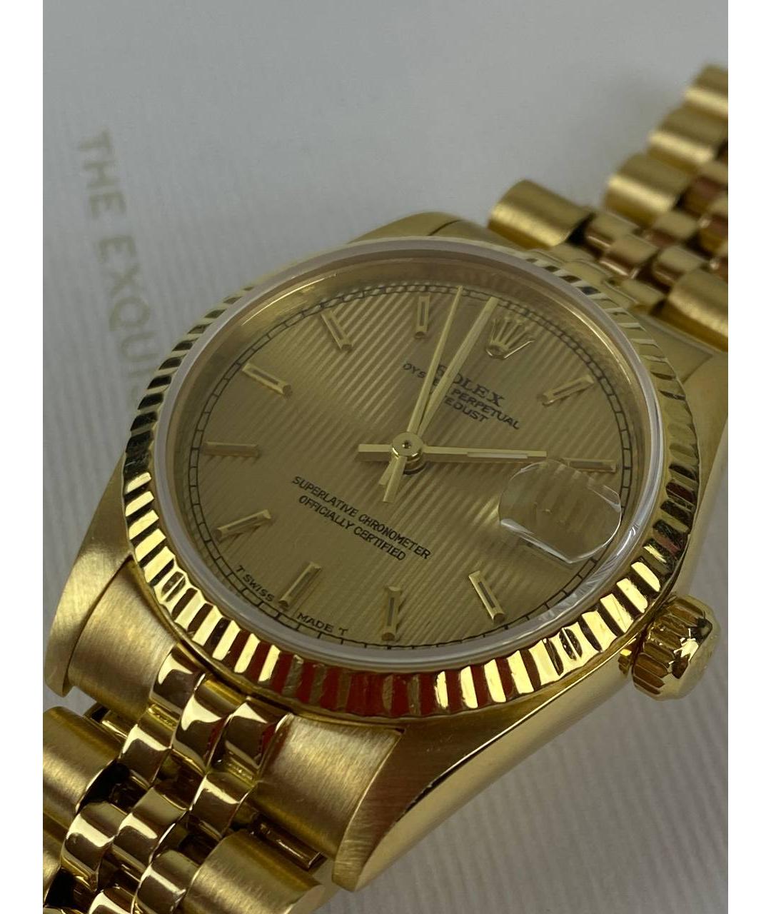 ROLEX Золотые часы из желтого золота, фото 3