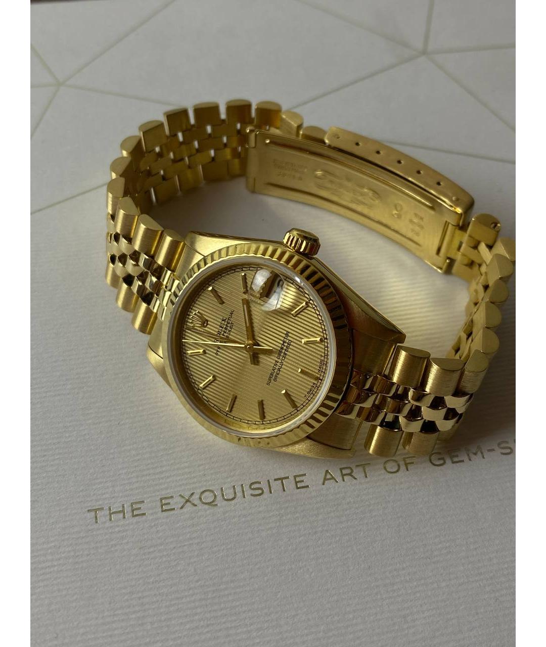 ROLEX Золотые часы из желтого золота, фото 5