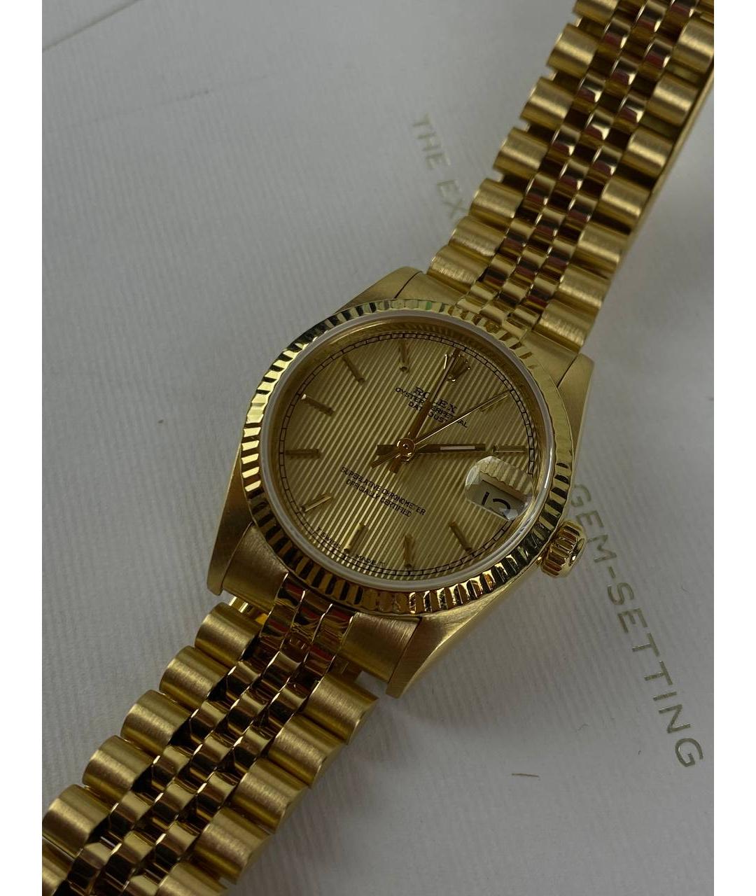 ROLEX Золотые часы из желтого золота, фото 2