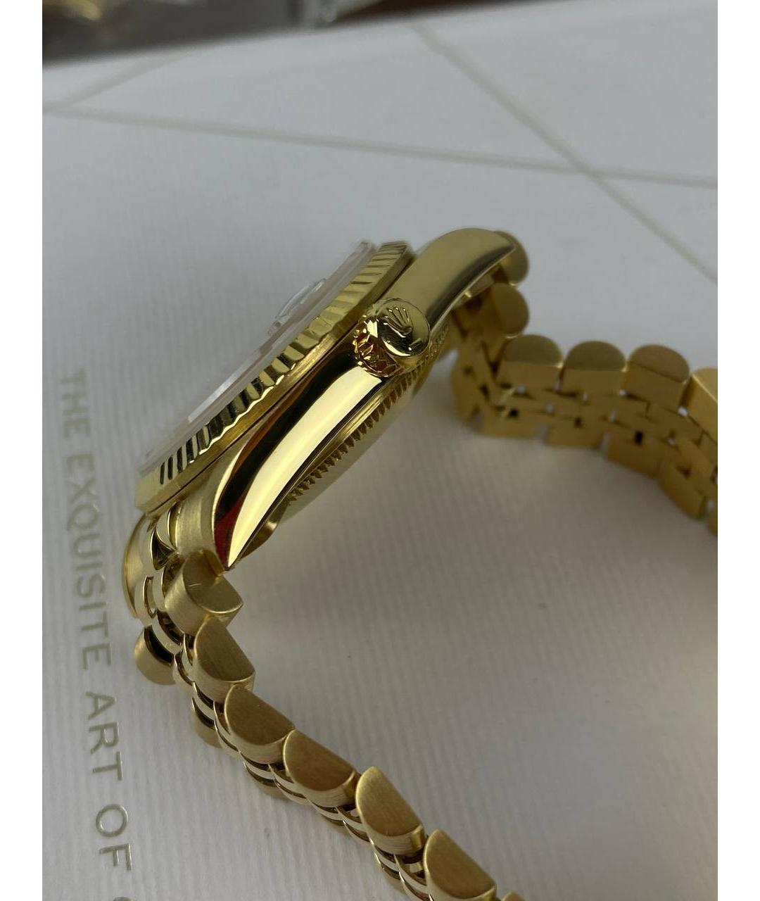 ROLEX Золотые часы из желтого золота, фото 6