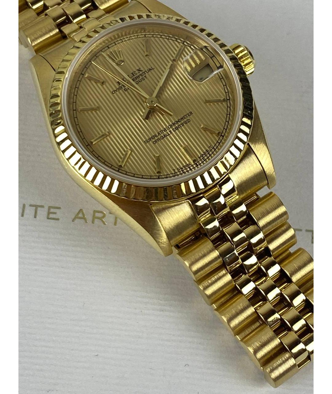 ROLEX Золотые часы из желтого золота, фото 4