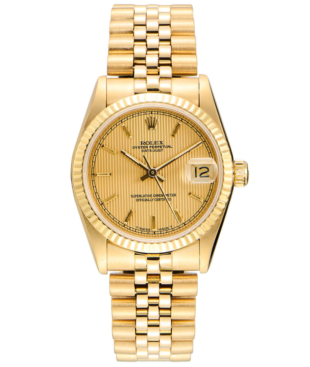ROLEX Золотые часы из желтого золота, фото 1