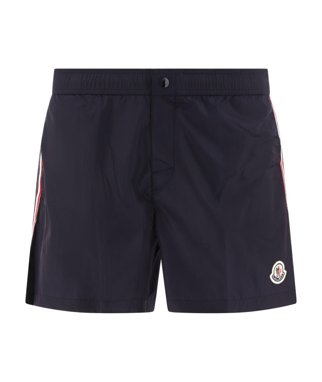 MONCLER Синие полиамидовые плавки, фото 1