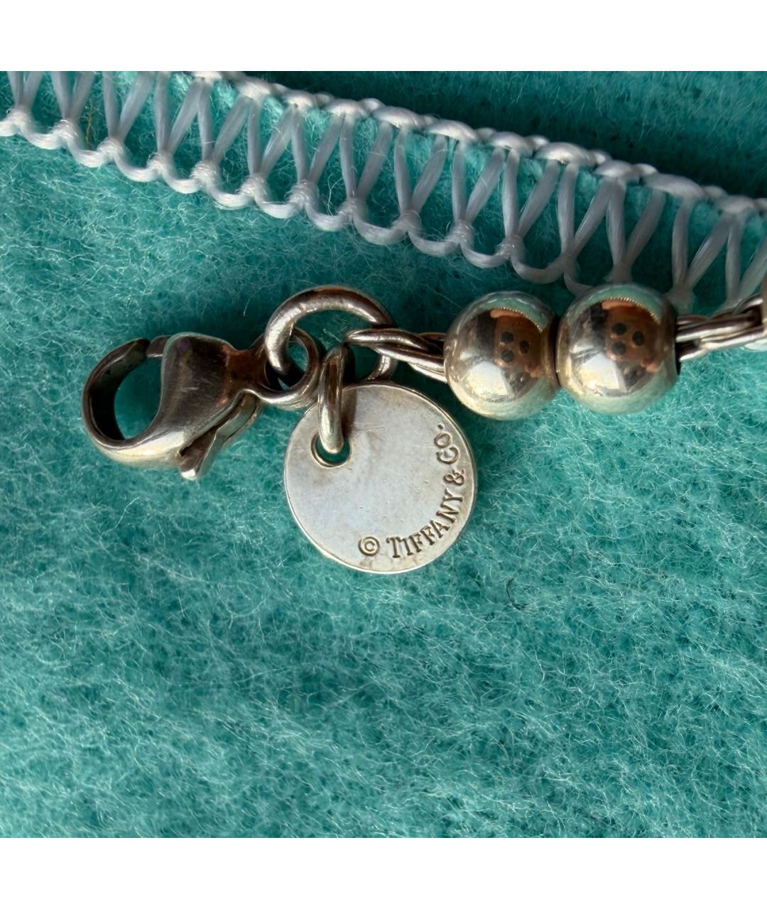 TIFFANY&CO Серебряный серебряный браслет, фото 4