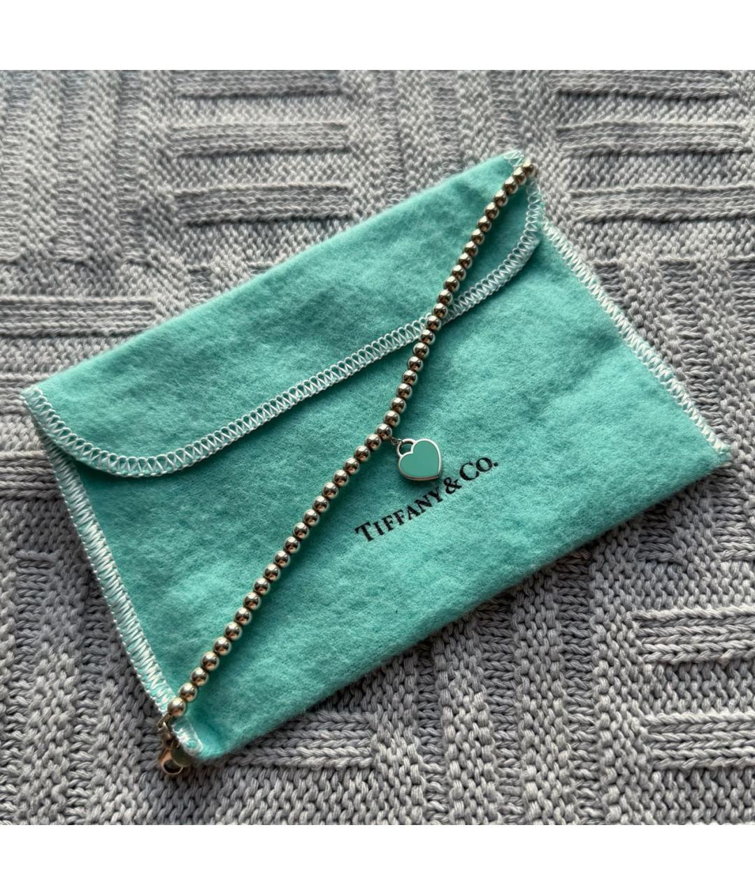 TIFFANY&CO Серебряный серебряный браслет, фото 7