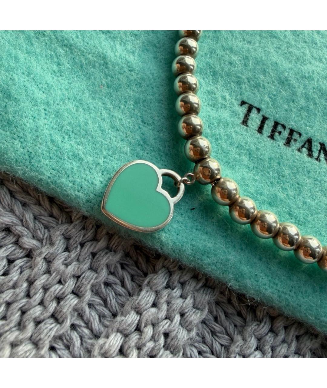 TIFFANY&CO Серебряный серебряный браслет, фото 3