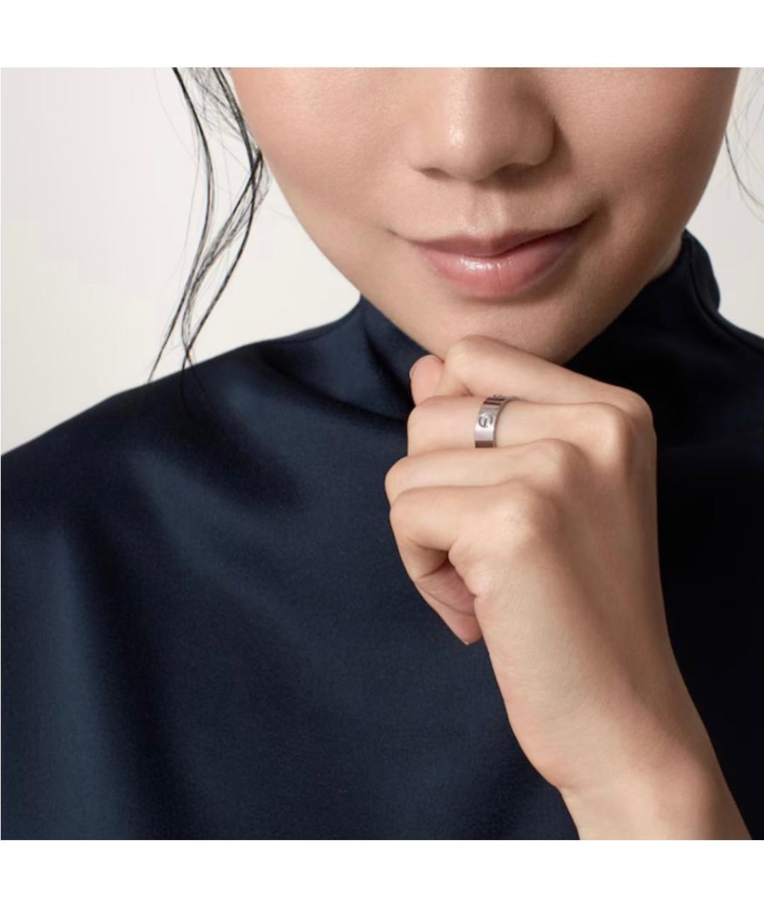 CARTIER Серебряное кольцо из белого золота, фото 5