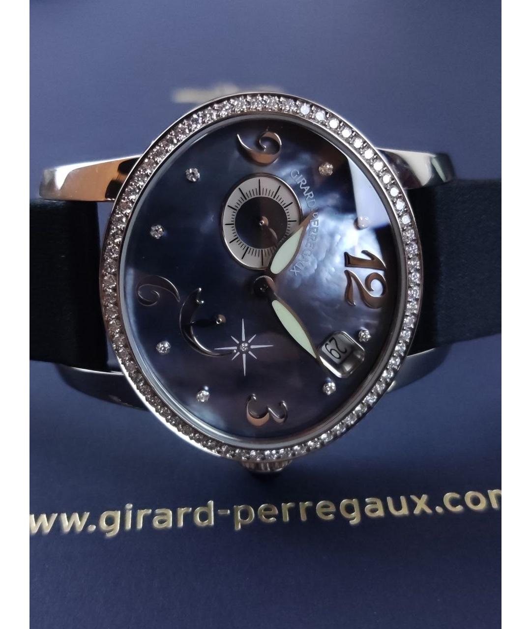 GIRARD PERREGAUX Синие часы из белого золота, фото 4