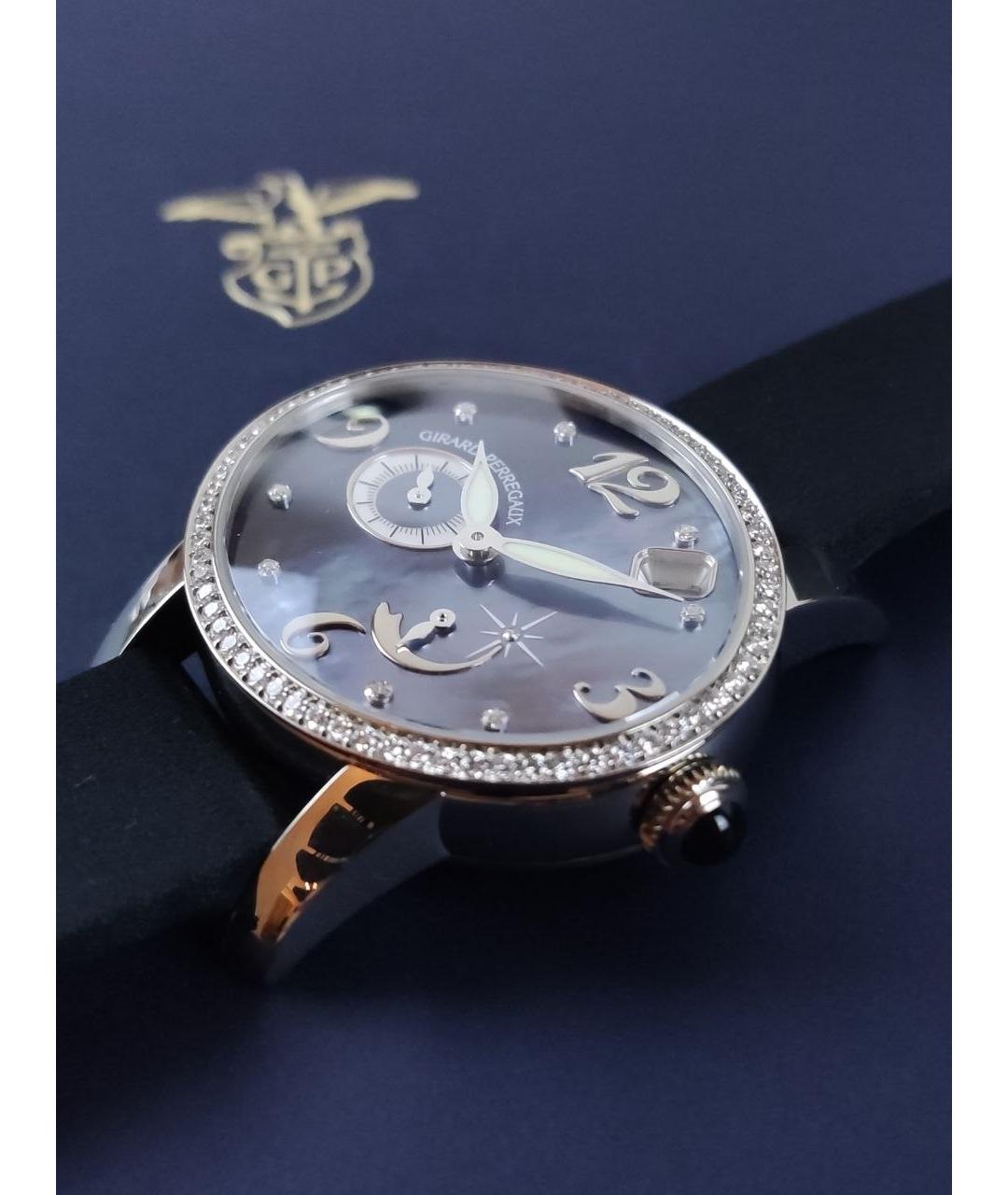 GIRARD PERREGAUX Синие часы из белого золота, фото 3