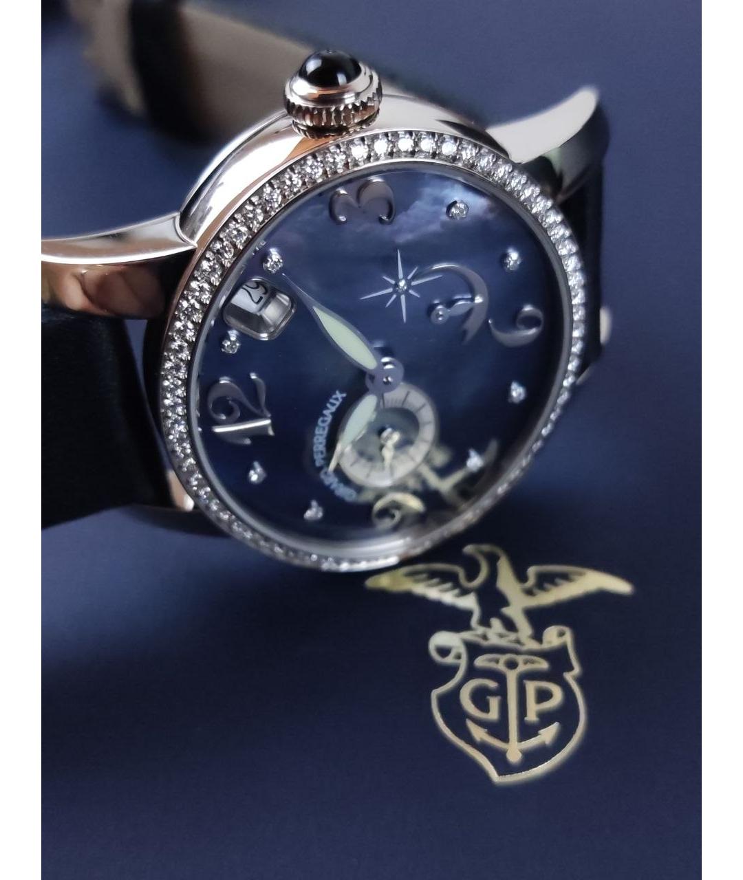 GIRARD PERREGAUX Синие часы из белого золота, фото 5