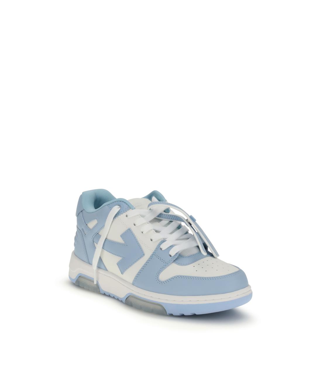 OFF-WHITE Белые текстильные низкие кроссовки / кеды, фото 2