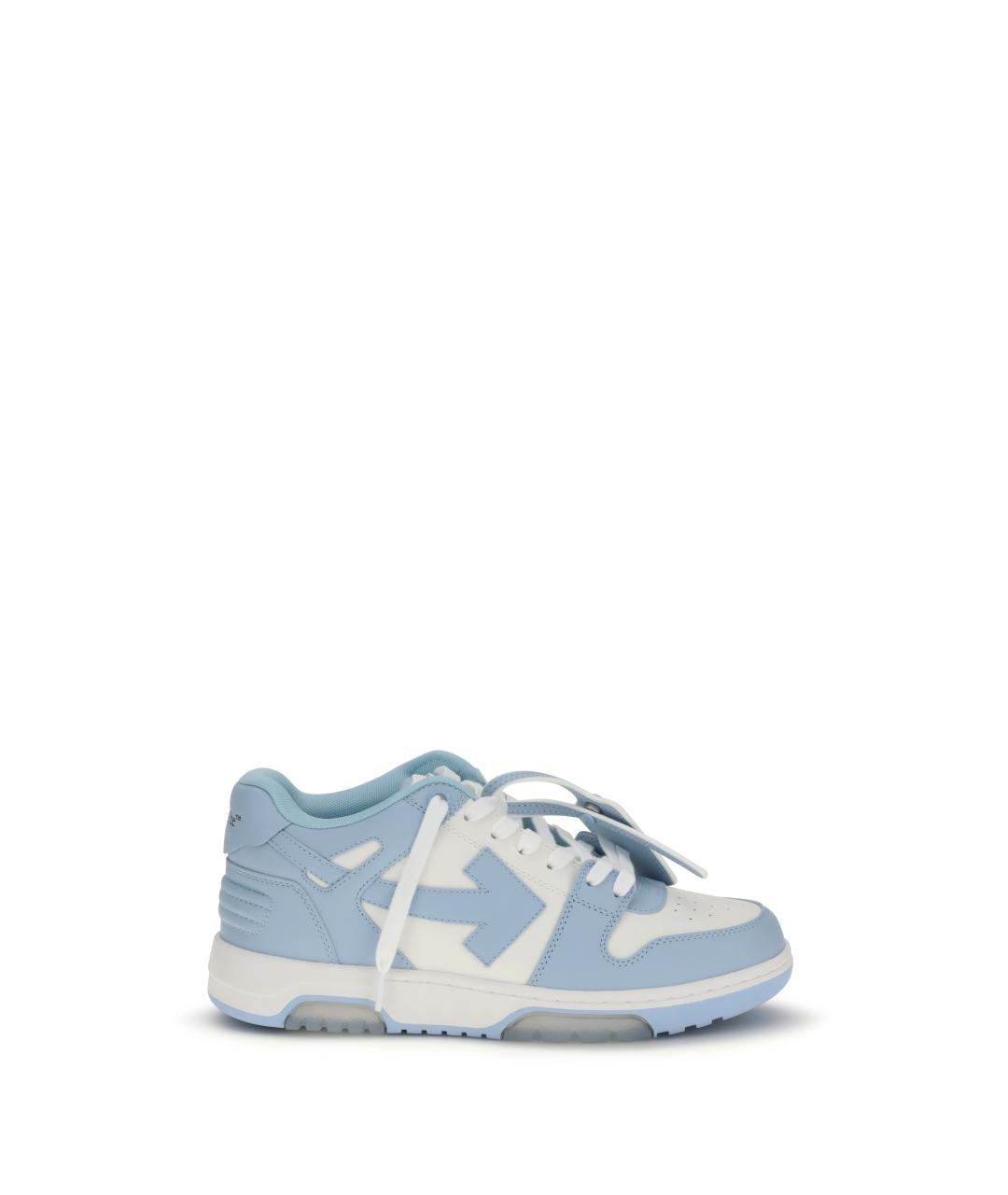 OFF-WHITE Белые текстильные низкие кроссовки / кеды, фото 1