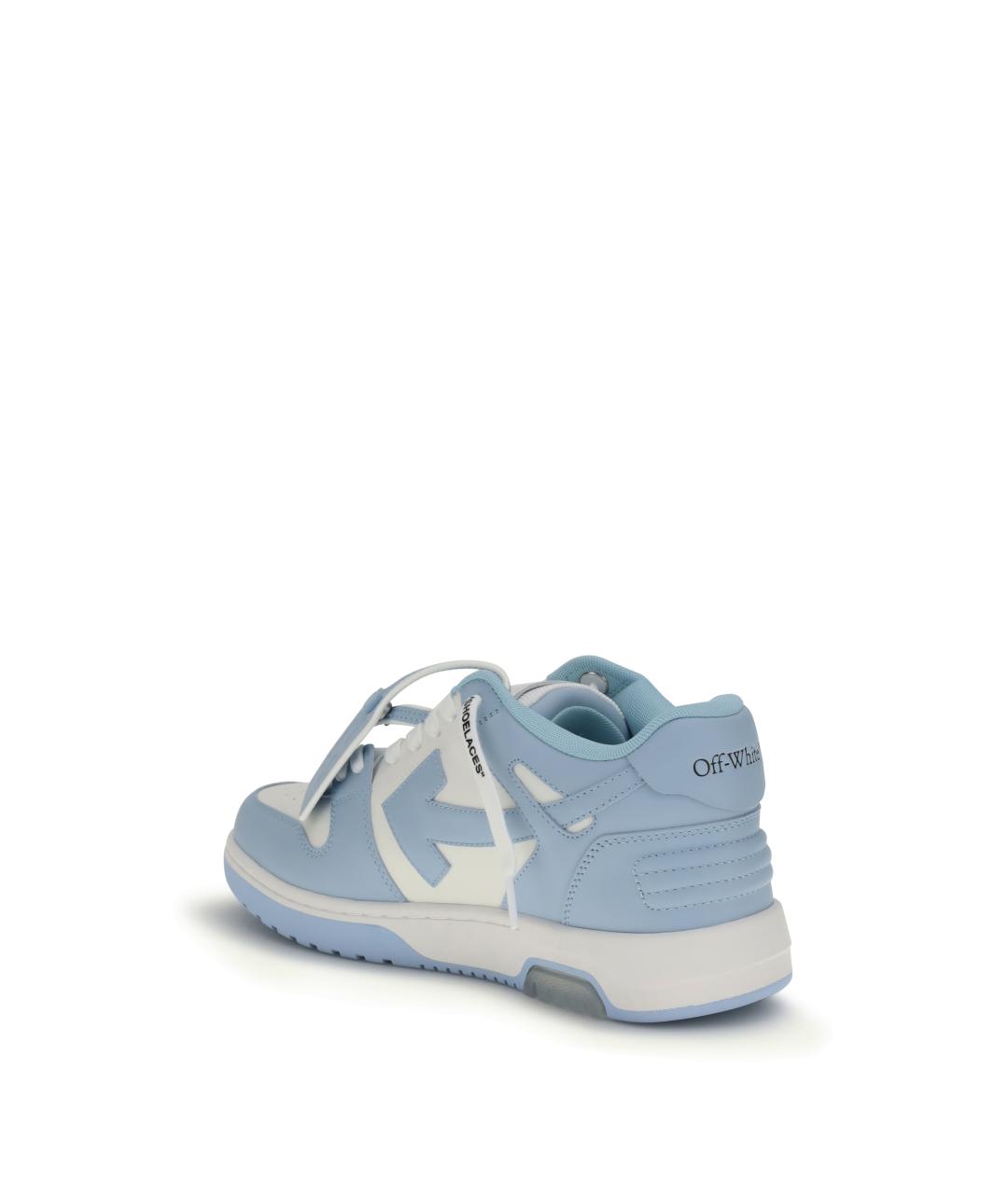 OFF-WHITE Белые текстильные низкие кроссовки / кеды, фото 3