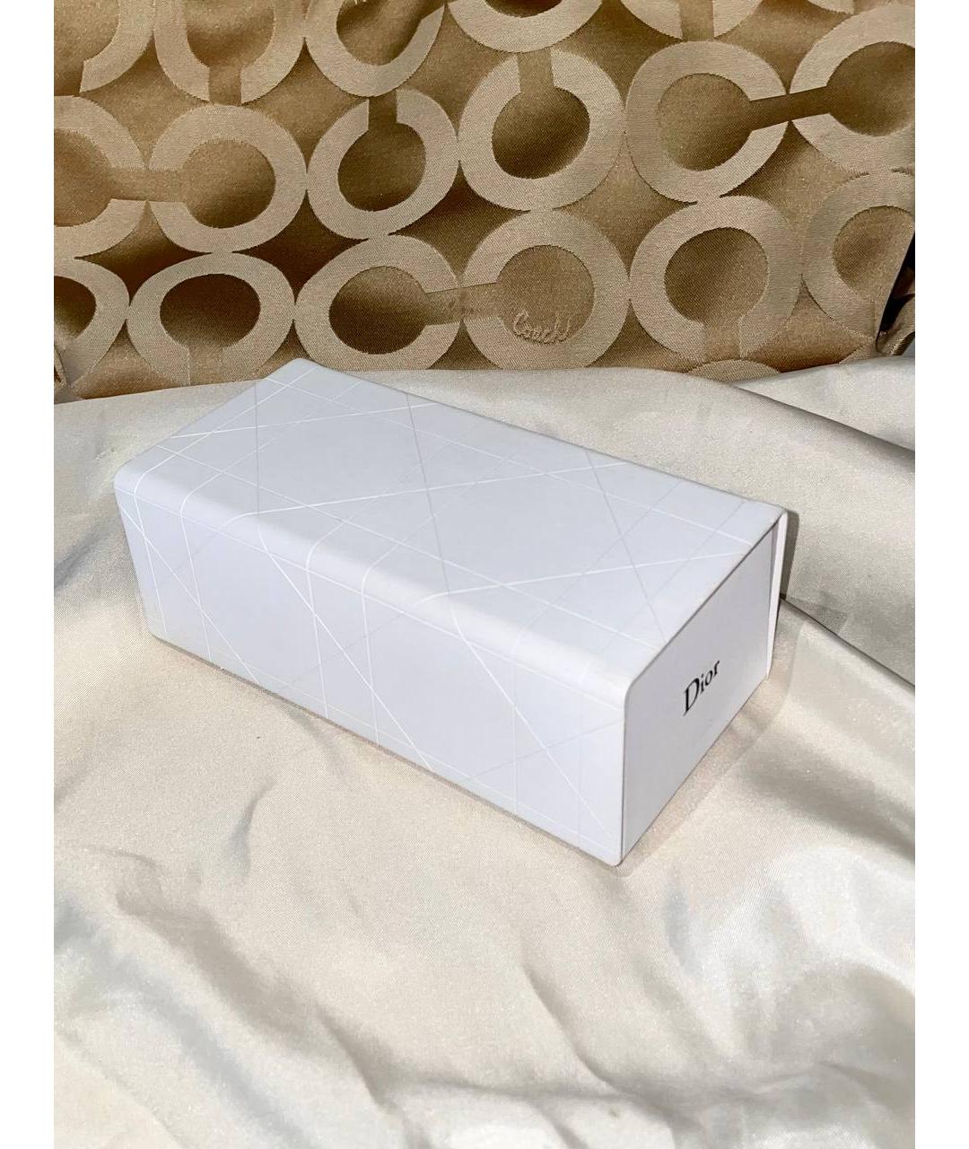 CHRISTIAN DIOR Фиолетовые пластиковые солнцезащитные очки, фото 4