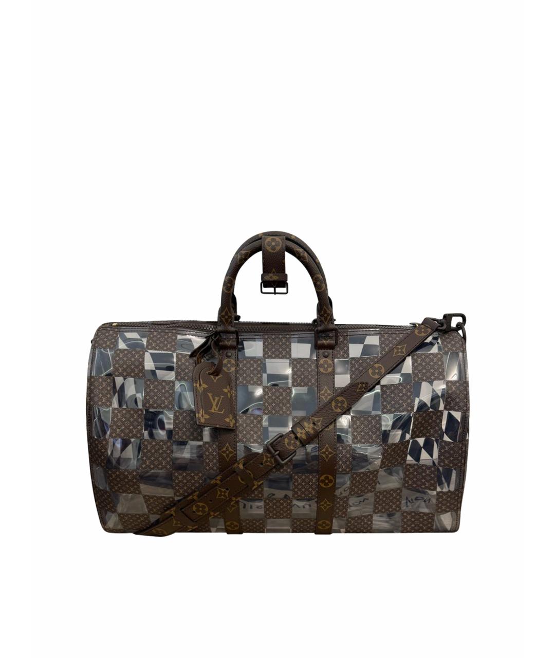 LOUIS VUITTON Коричневая дорожная/спортивная сумка, фото 1