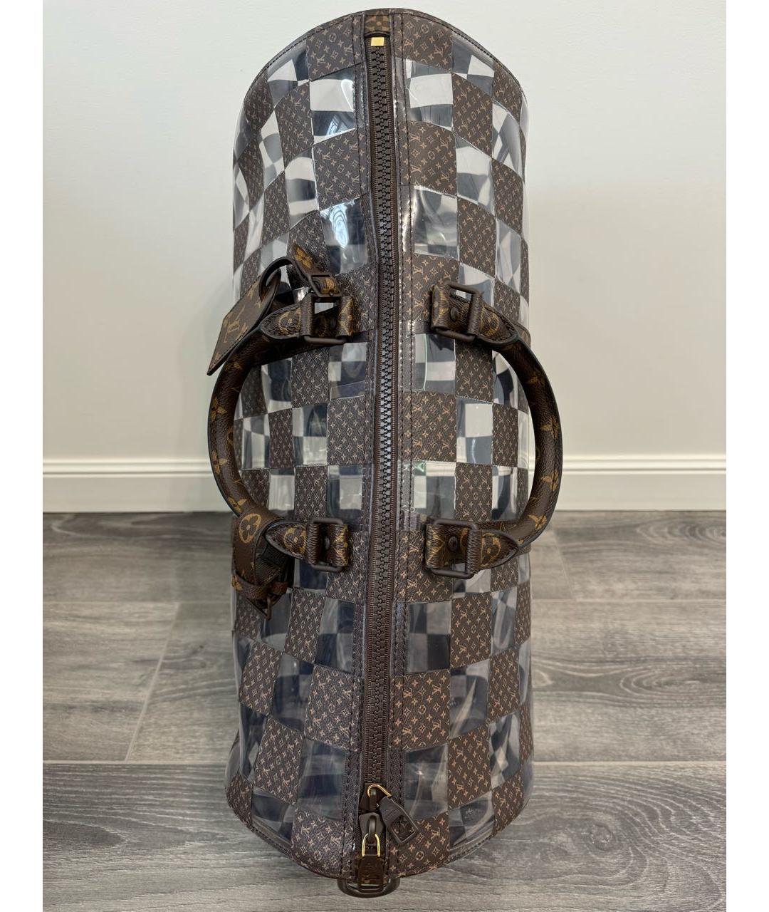 LOUIS VUITTON Коричневая дорожная/спортивная сумка, фото 2