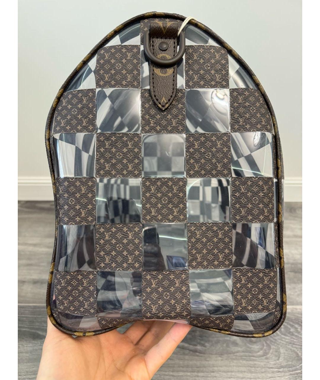 LOUIS VUITTON Коричневая дорожная/спортивная сумка, фото 3