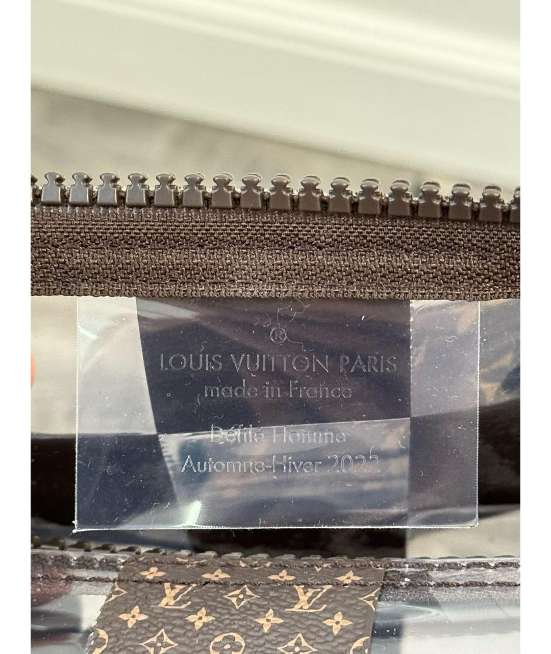 LOUIS VUITTON Коричневая дорожная/спортивная сумка, фото 7