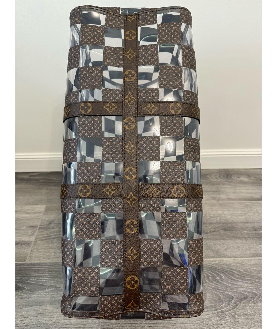 LOUIS VUITTON Коричневая дорожная/спортивная сумка, фото 5
