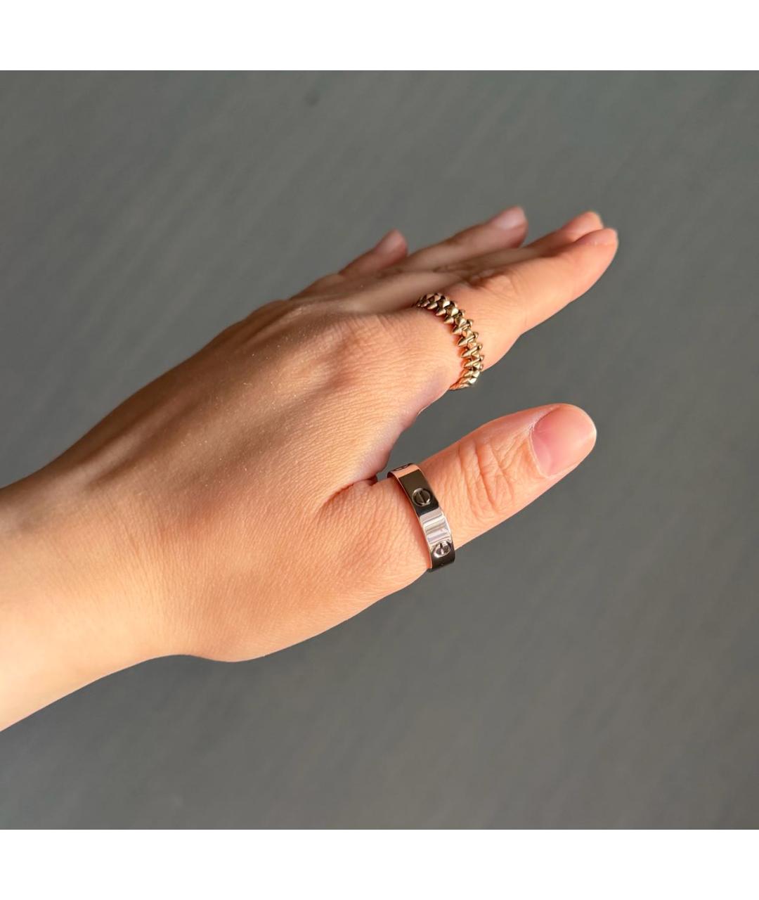 CARTIER Серебряное кольцо из белого золота, фото 8