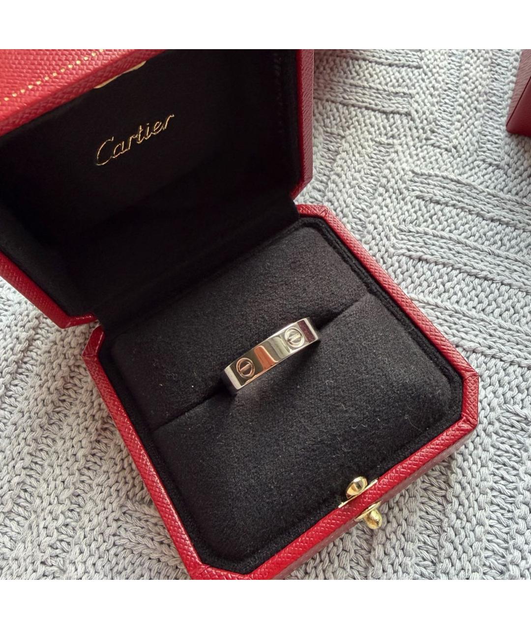 CARTIER Серебряное кольцо из белого золота, фото 3