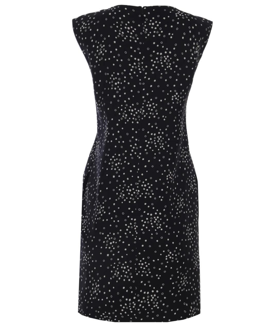 SAINT LAURENT Черное вискозное повседневное платье, фото 2