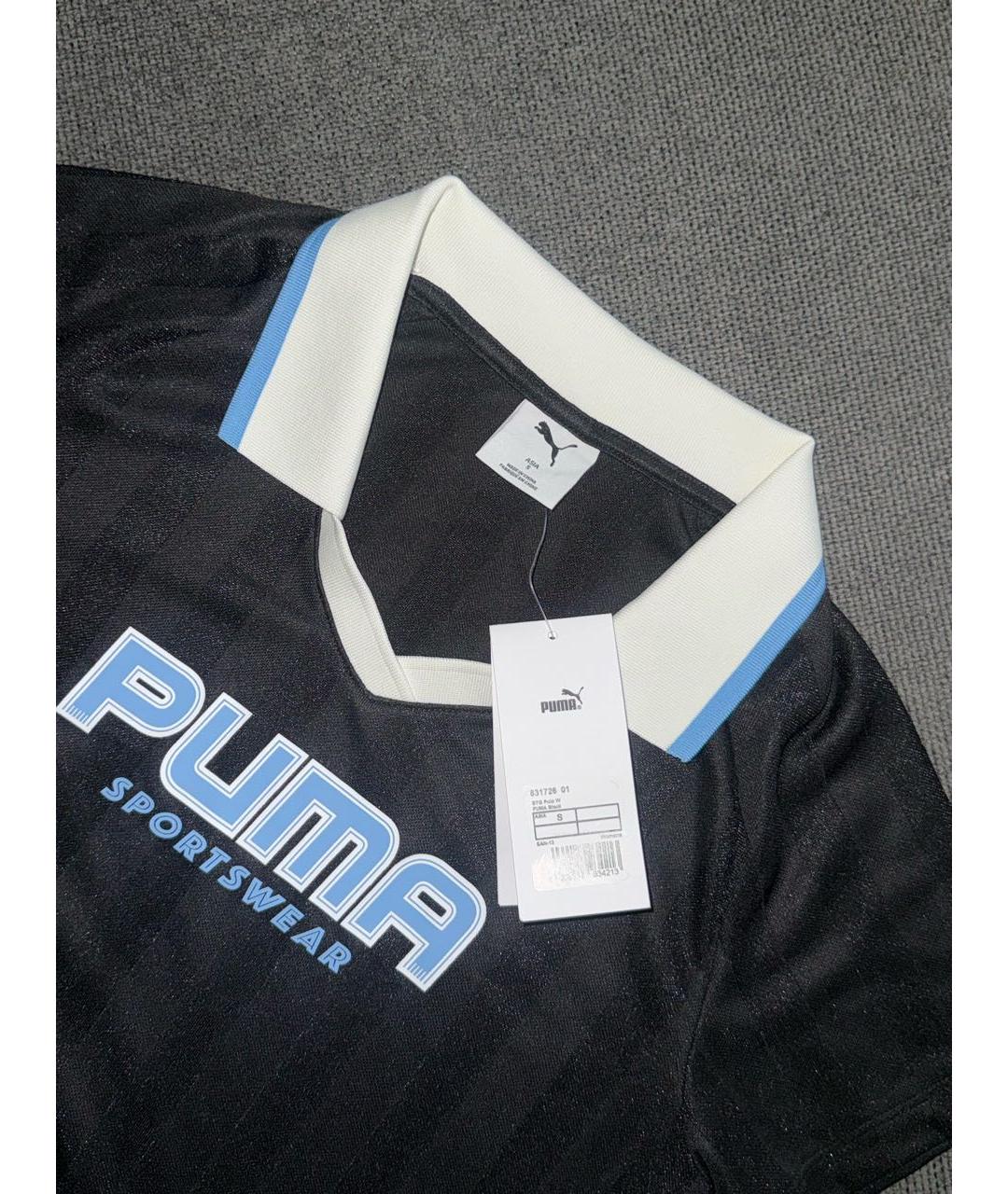 PUMA Черная футболка, фото 2