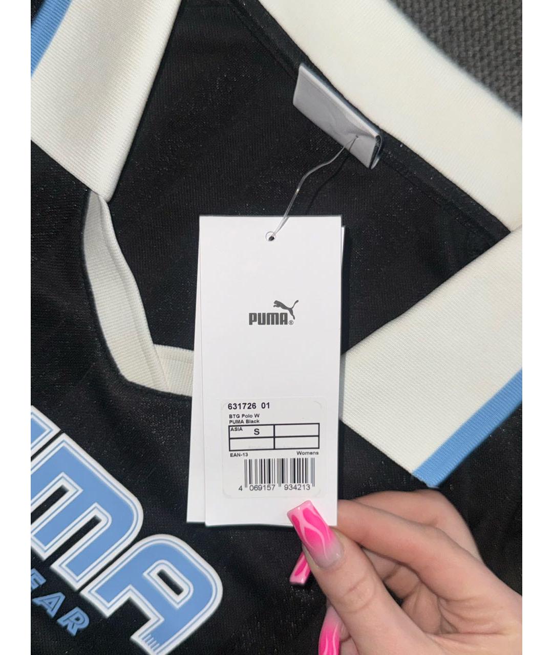 PUMA Черная футболка, фото 3