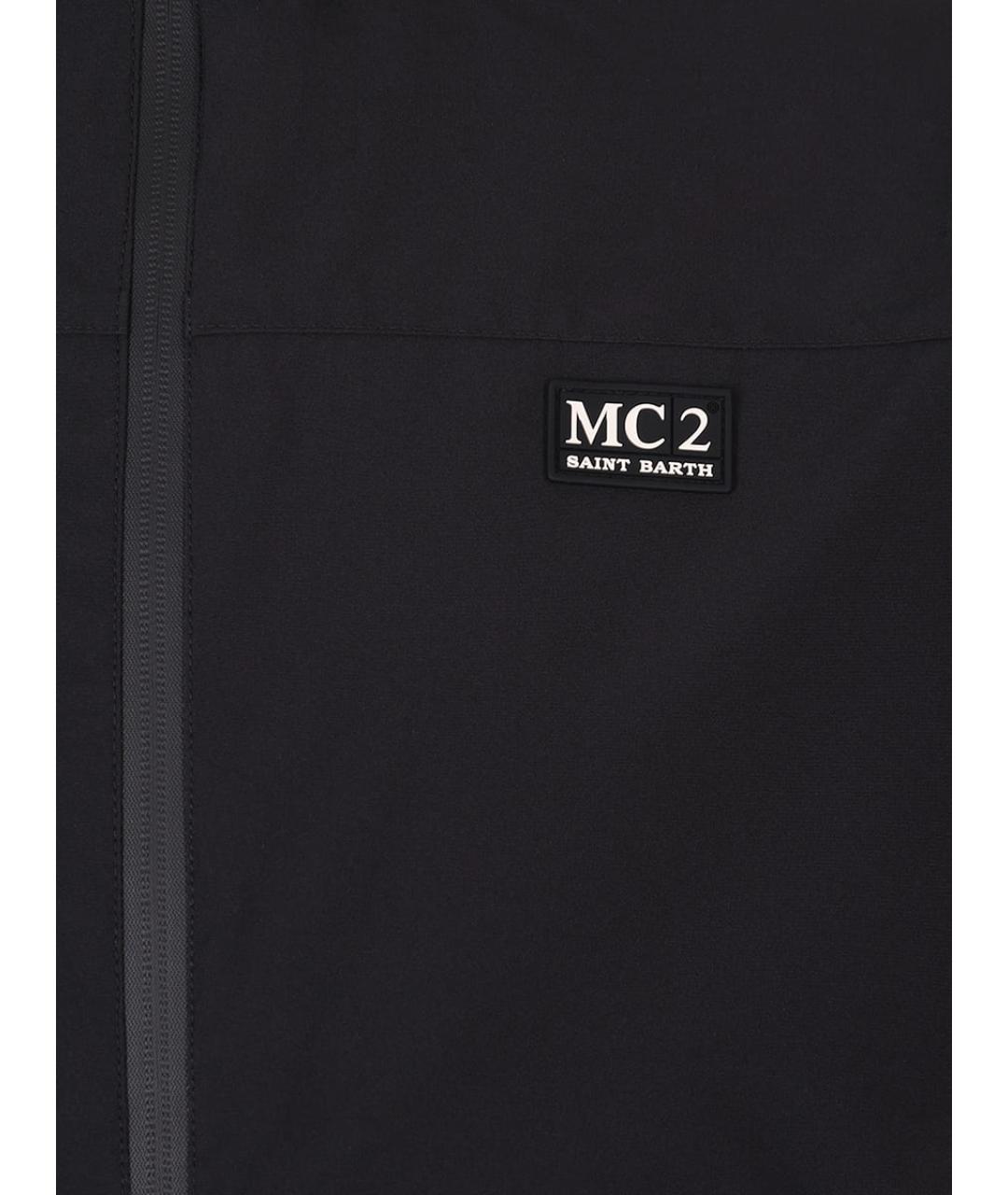 MC2 SAINT BARTH Черная полиэстеровая куртка, фото 3
